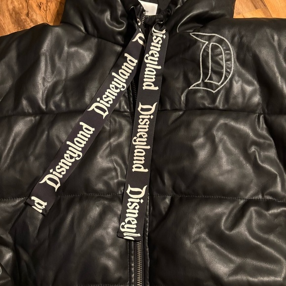 Disney Jacket Puffer Faux Zip Up Coat Hoodie Size XL - Picture 7 of 12